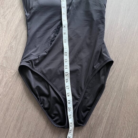 NWOT BLEU ROD BEATTIE Black "Ring Me Up" Asymmetrical One-piece Swimsuit - Picture 8 of 11